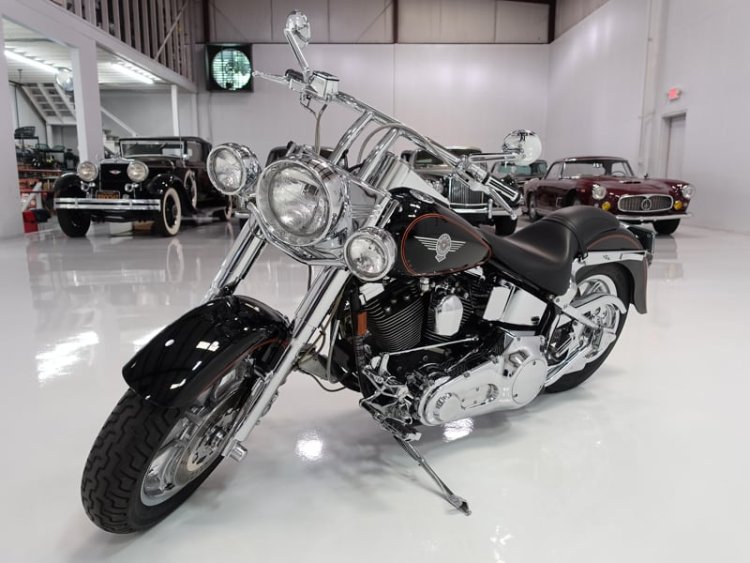 История Harley-Davidson Fat Boy Softail 1993 года: Легенда американского мотопрома  Мета-описание: