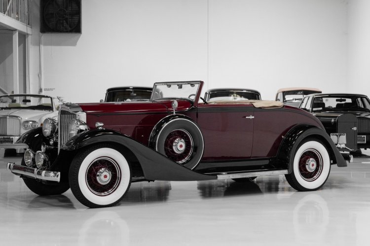 1933 Packard Eight 1001 Coupe Roadster: Классика Стиля и Роскоши