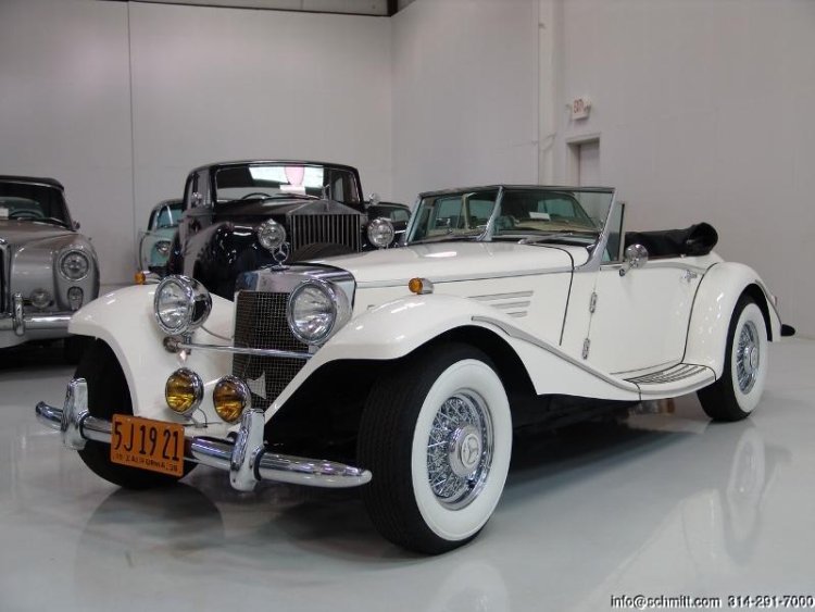 1936 Mercedes-Benz 500K Roadster: Воплощение Элегантности и Мощи