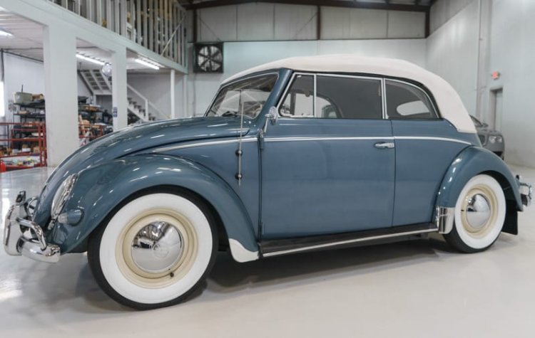 1955 Volkswagen Beetle Cabriolet by Karmann