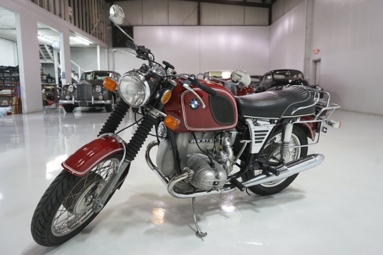 1973 BMW R75/5: Классический мотоцикл с характером