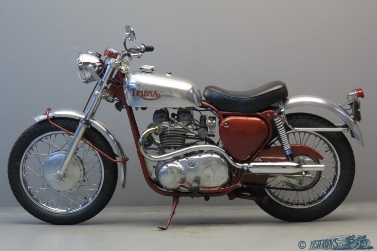 BSA 1953 A7 Tribsa 750cc