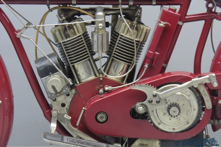 Indian 7HP Model C3 1915 года