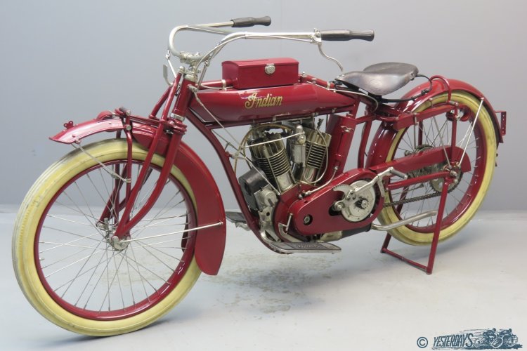 Indian 7HP Model C3 1915 года