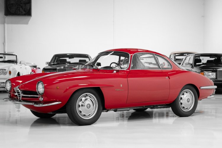 Alfa Romeo Giulietta Sprint Speciale Coupe by Bertone 1962 года